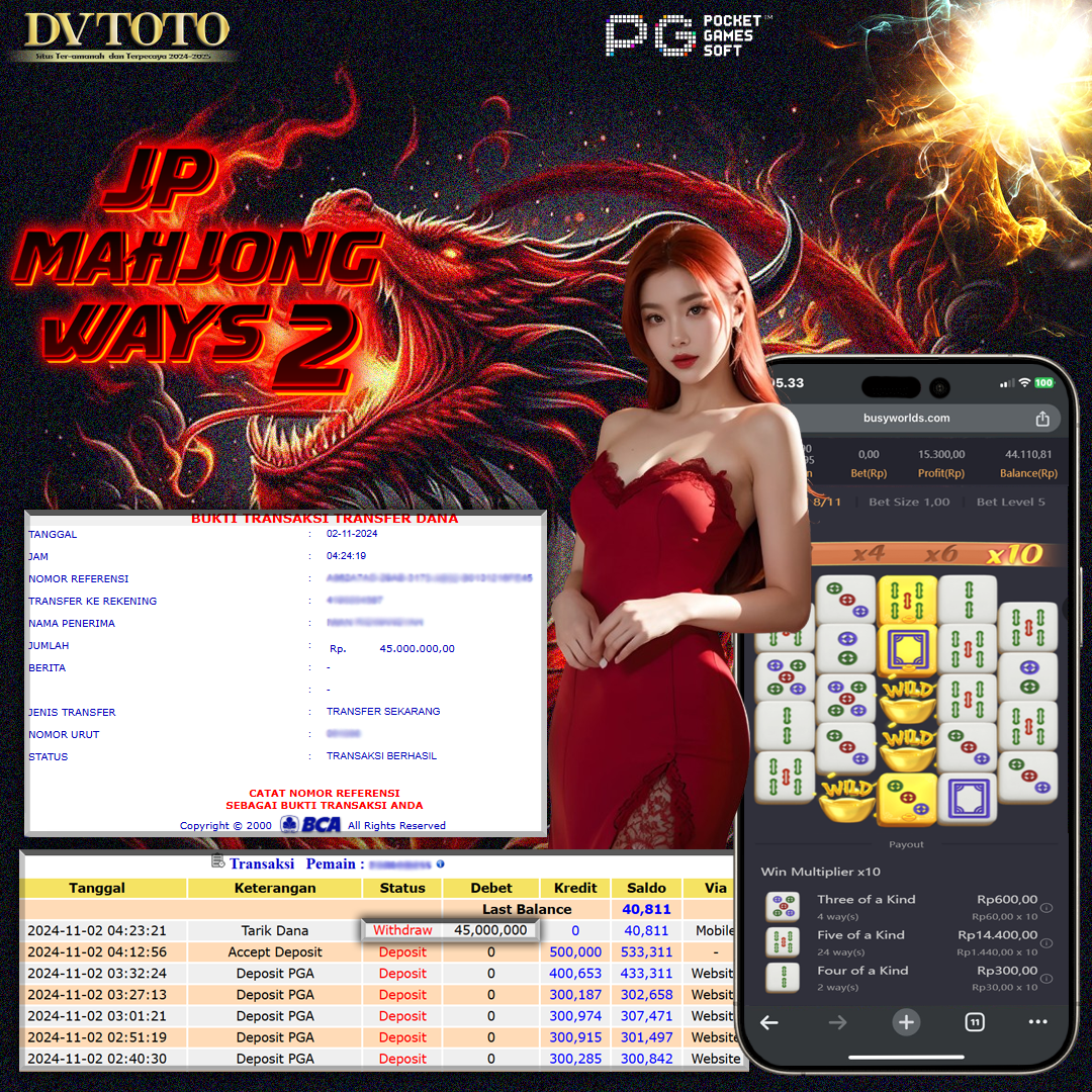 DVTOTO : BUKTI JACKPOT REAL TIME !