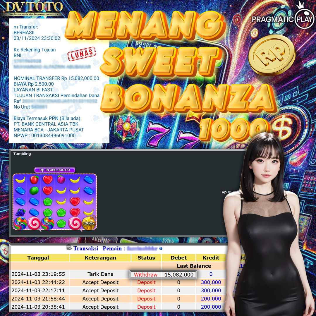 DVTOTO : BUKTI JACKPOT REAL TIME !