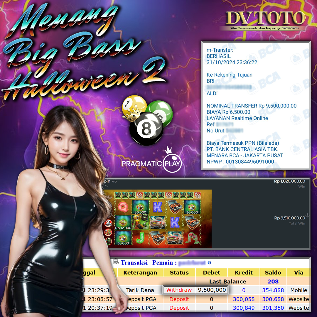 DVTOTO : BUKTI JACKPOT REAL TIME !