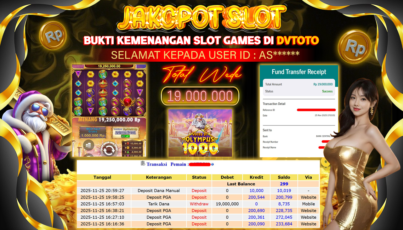 DVTOTO : BUKTI JACKPOT REAL TIME !