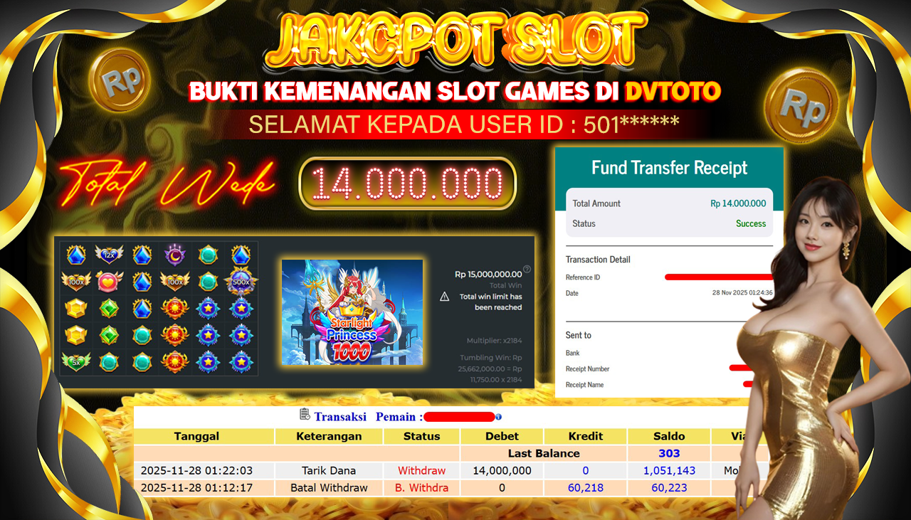 DVTOTO : BUKTI JACKPOT REAL TIME !