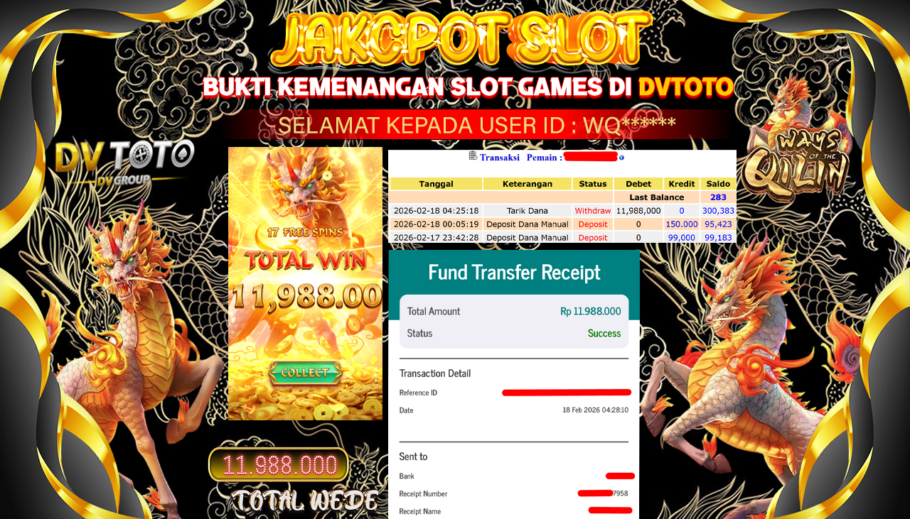DVTOTO : BUKTI JACKPOT REAL TIME !