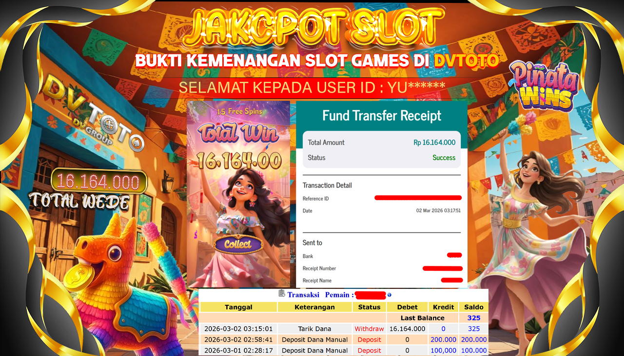 DVTOTO : BUKTI JACKPOT REAL TIME !